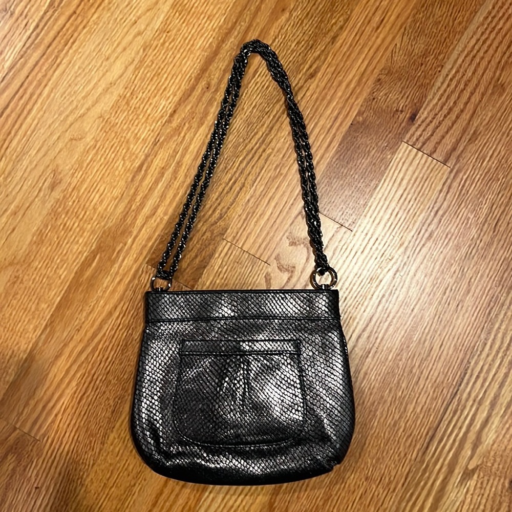 Lauren Merkin crossbody/shoulder bag metallic leather - perfect condition